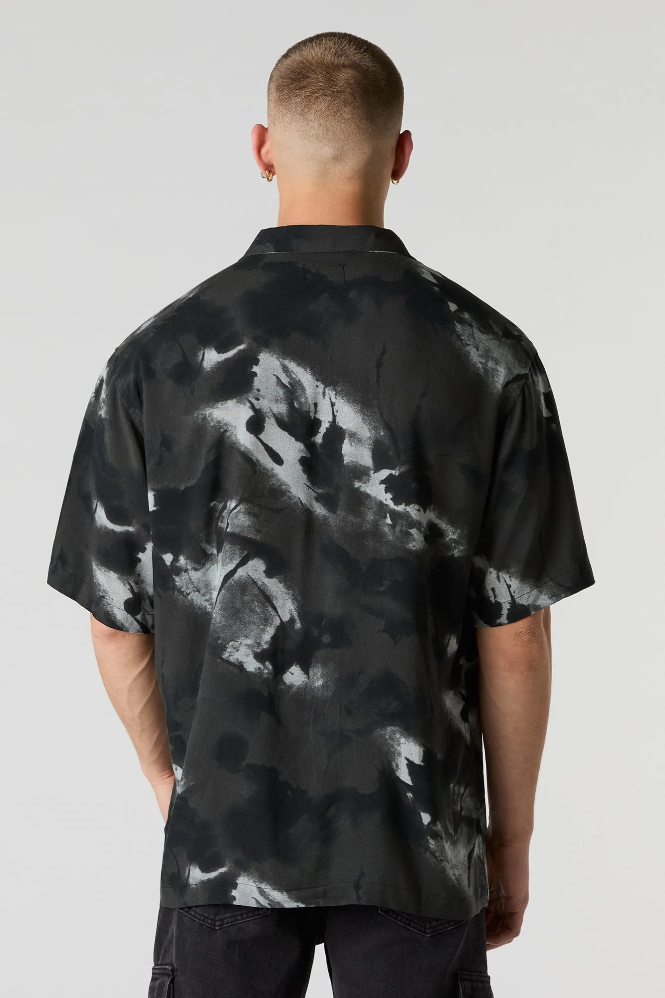 Abstract Print Button-Up Top sold by Urban Planet product image thumbnail 2
