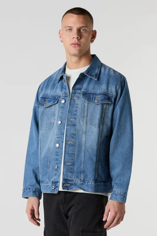 Blouson en denim sold by Urban Planet