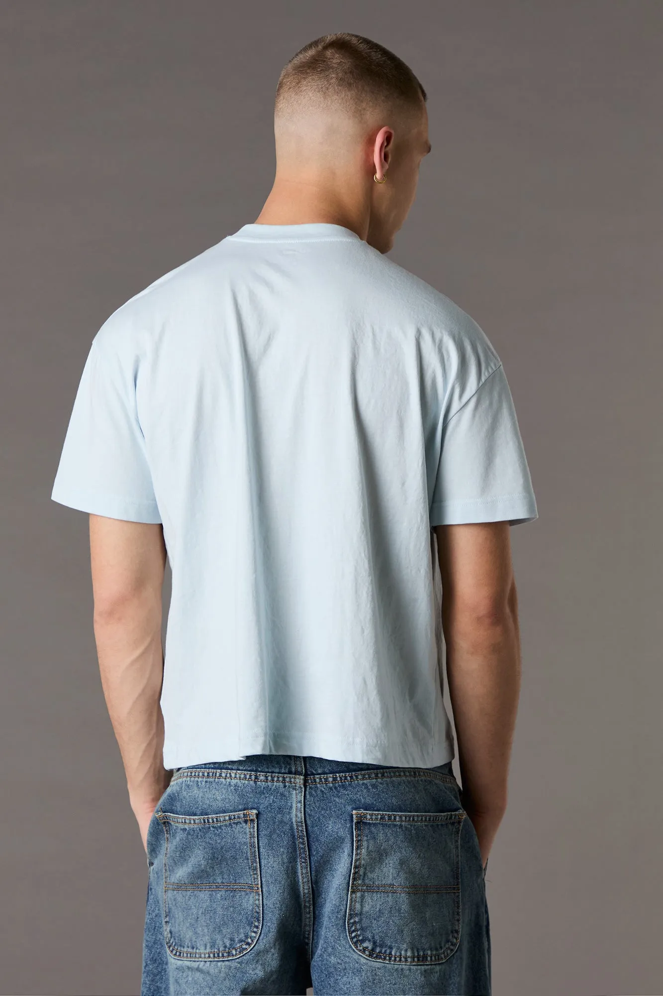 T-shirt carré avec motif Playboy embossé sold by Urban Planet product image thumbnail 5