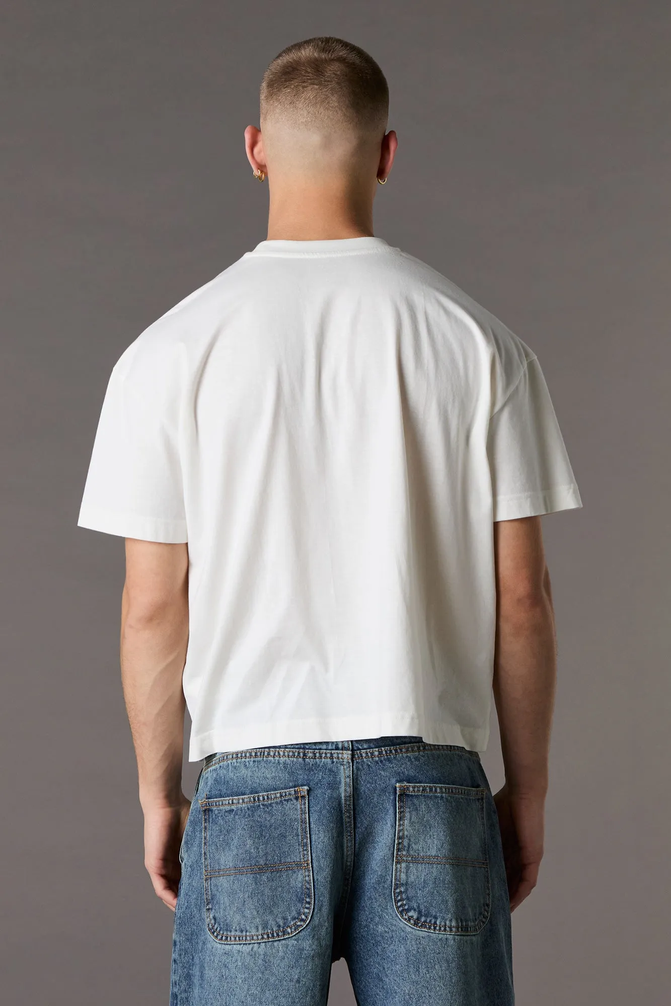 T-shirt carré avec motif Playboy embossé sold by Urban Planet product image thumbnail 2