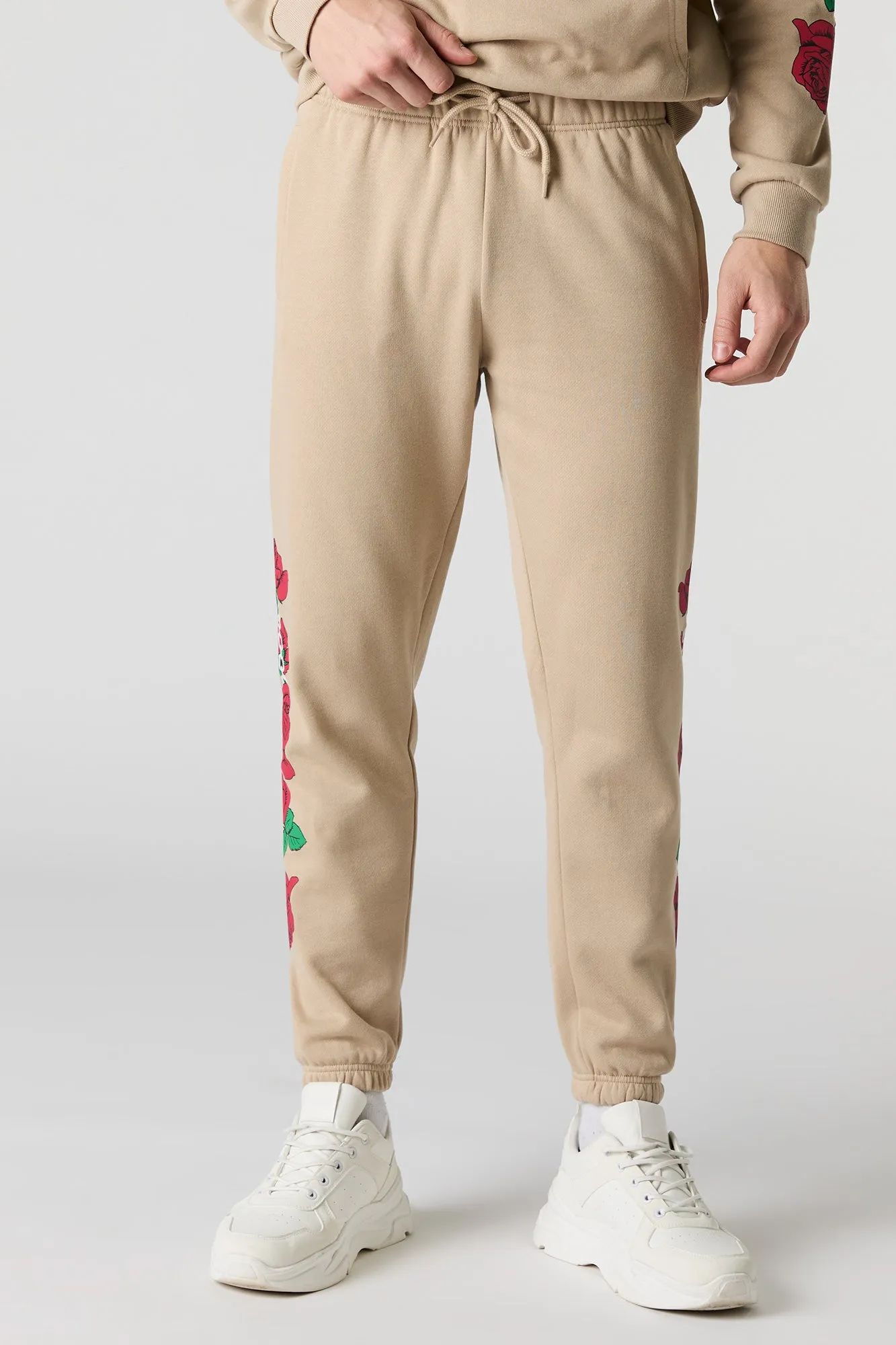 Leg Graphic Fleece Jogger sold by Urban Planet product image thumbnail 2