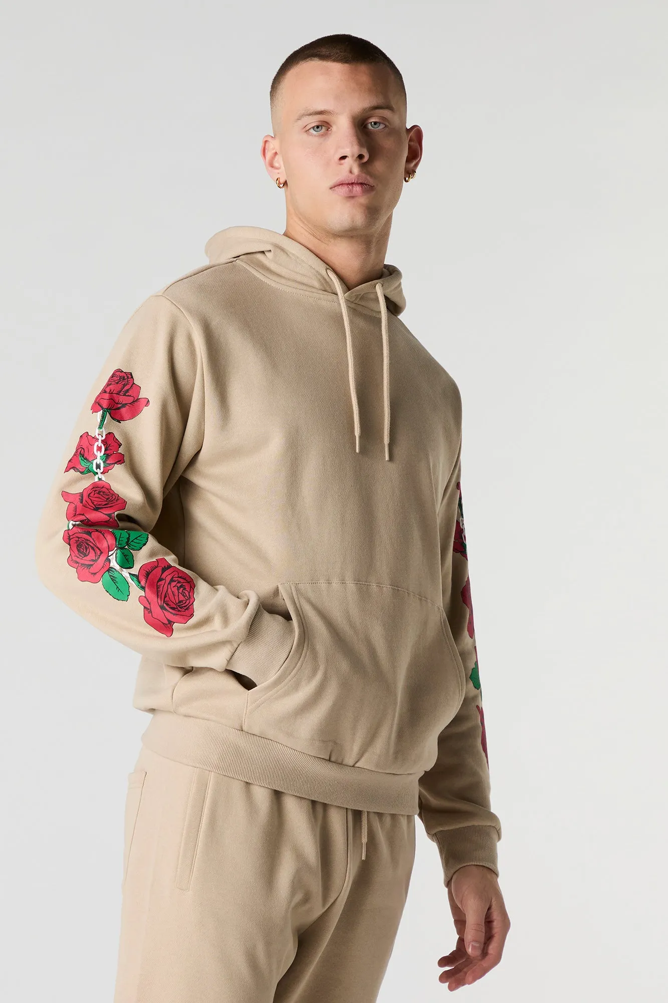 Arm Graphic Fleece Hoodie sold by Urban Planet