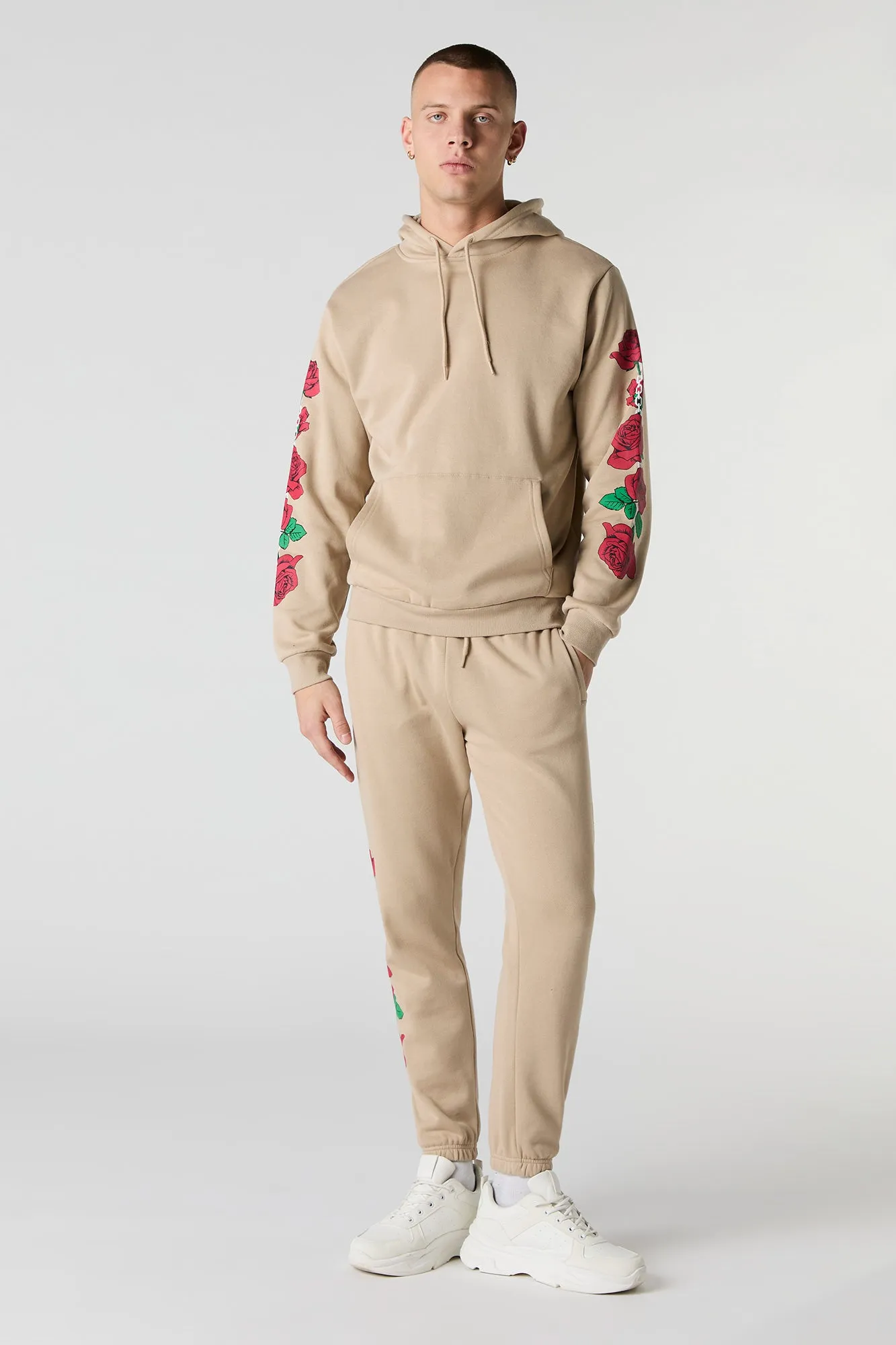 Arm Graphic Fleece Hoodie sold by Urban Planet product image thumbnail 3