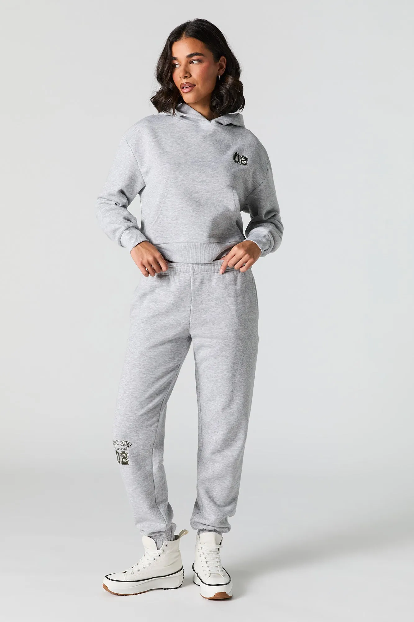 Jogger en molleton avec revers sold by Urban Planet product image thumbnail 3