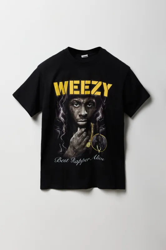 T-shirt à imprimé Weezy sold by Urban Planet
