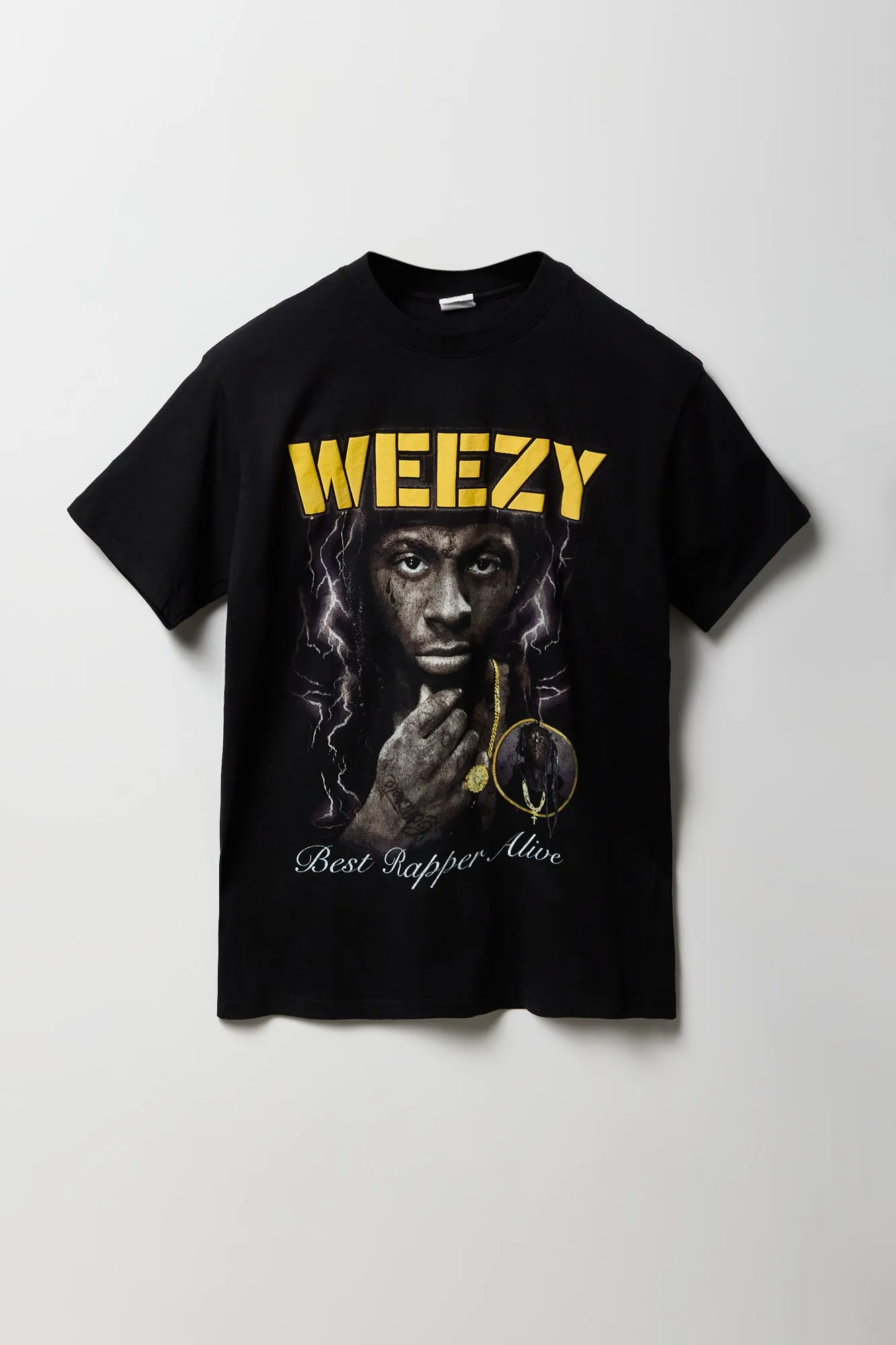 T-shirt à imprimé Weezy sold by Urban Planet