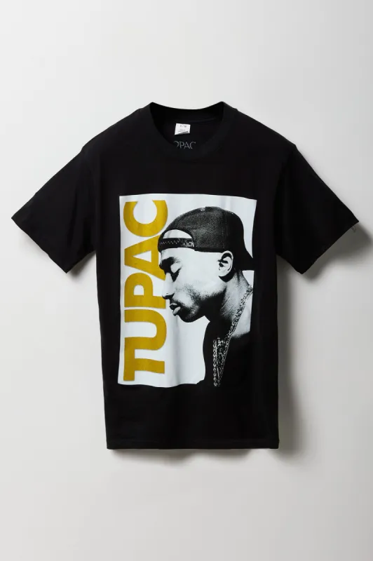 T-shirt à imprimé Tupac sold by Urban Planet
