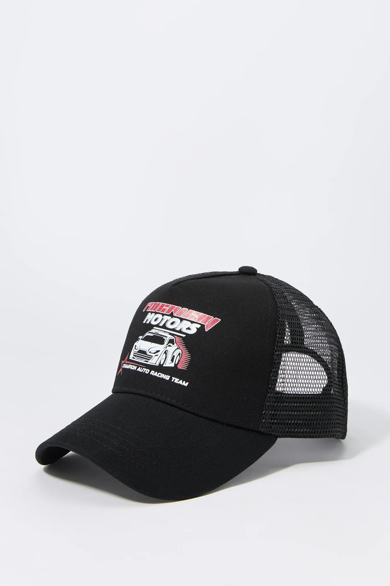 Casquette de camionneur à imprimé Runaway Motors sold by Urban Planet product image thumbnail 2