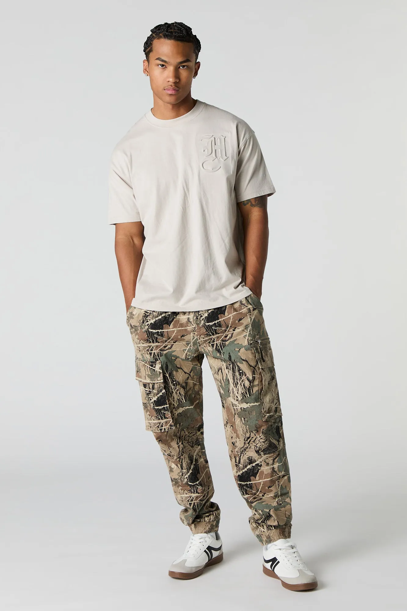 From Nobody To Something Embossed T-Shirt sold by Urban Planet product image thumbnail 3