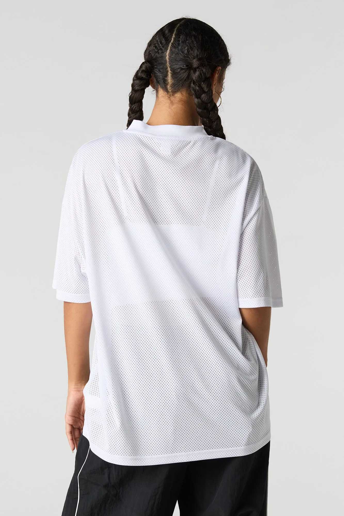 Graphic Mesh Football Jersey sold by Urban Planet product image thumbnail 2