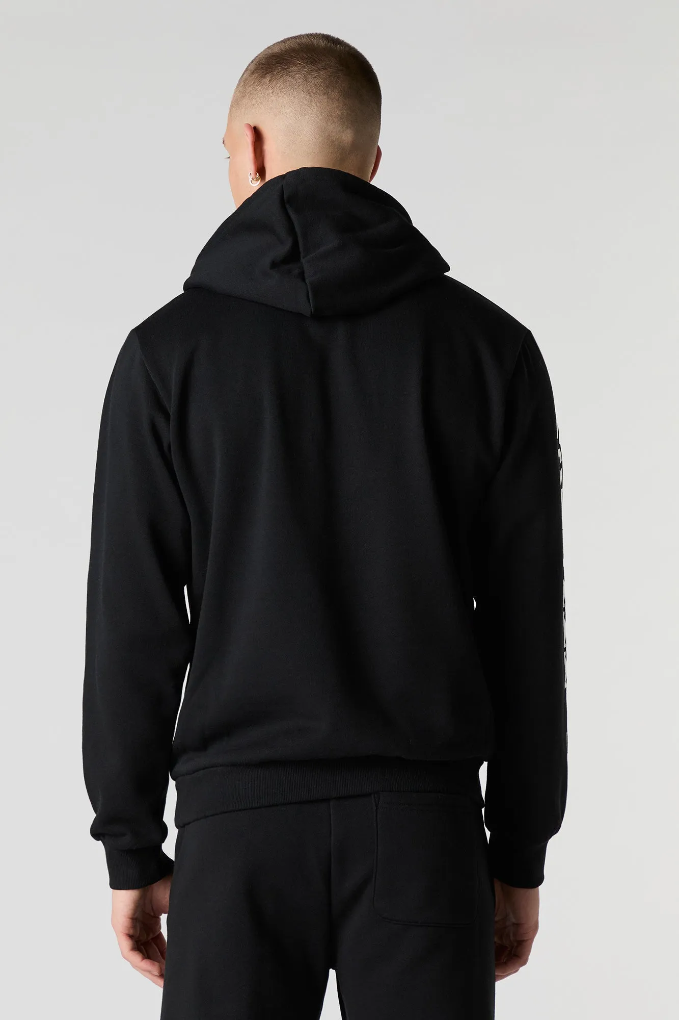 Arm Graphic Fleece Hoodie sold by Urban Planet product image thumbnail 2