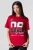 T-shirt de coupe garçonne à imprimé LA Varsity Team sold by Urban Planet