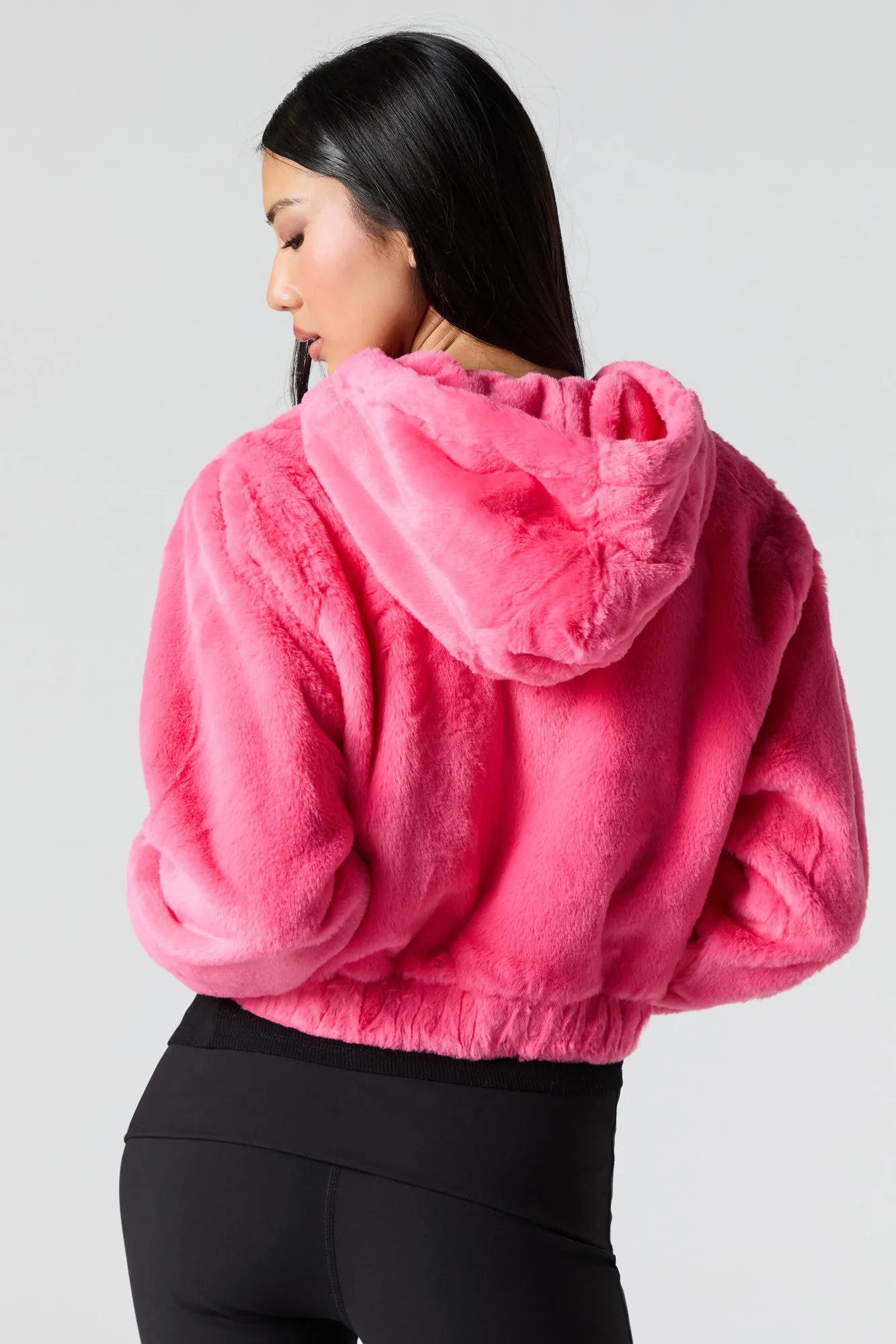 Blouson à capuchon en similifourrure sold by Urban Planet product image thumbnail 2