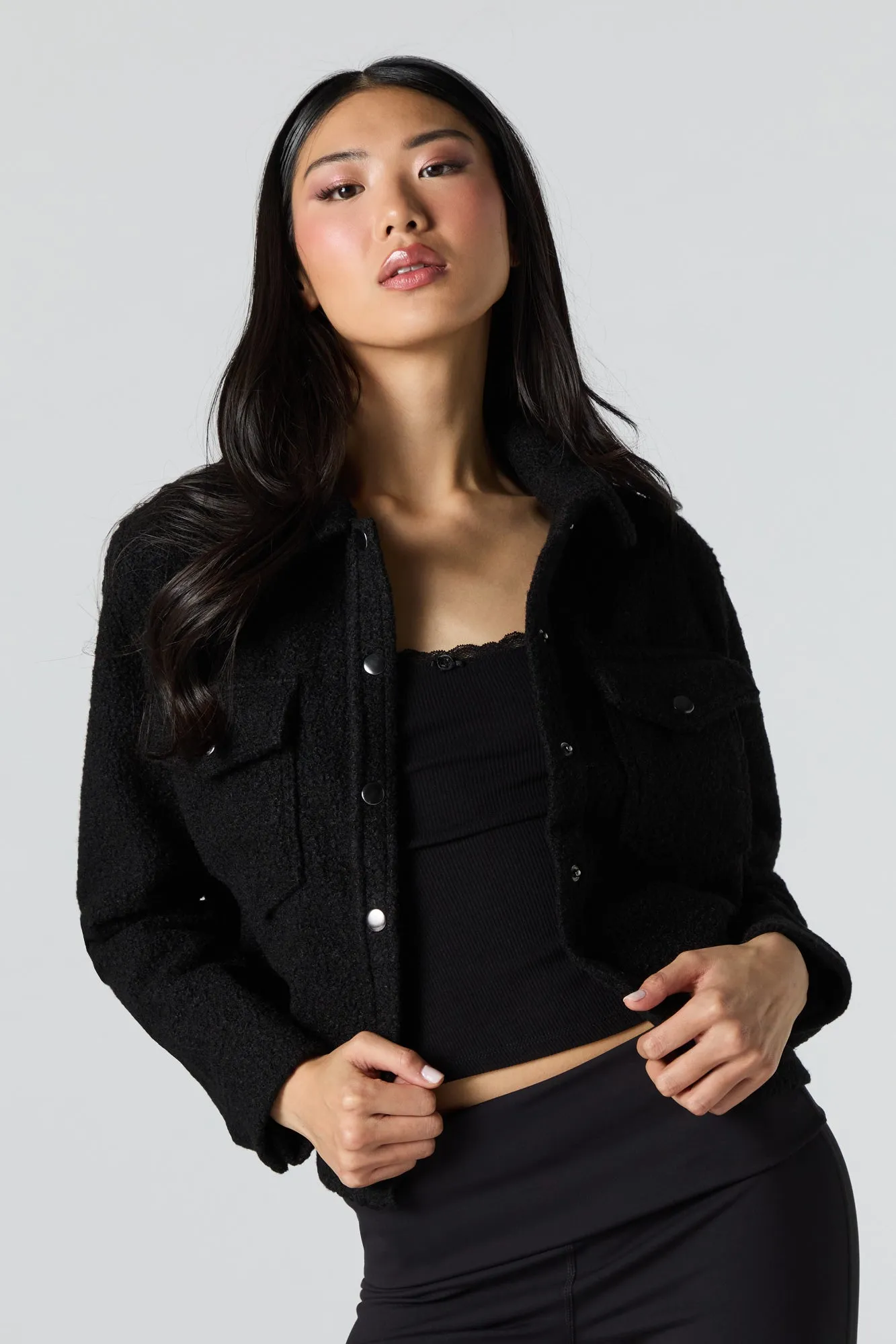 Surchemise courte en laine sold by Urban Planet product image thumbnail 4