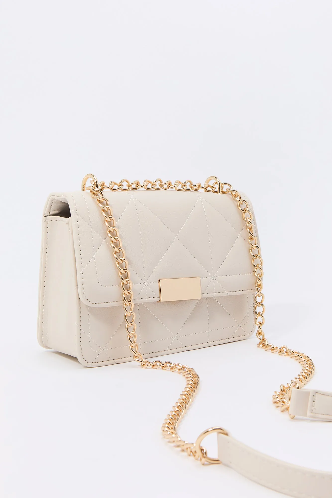 Sac à bandoulière en similicuir matelassé sold by Urban Planet product image thumbnail 5