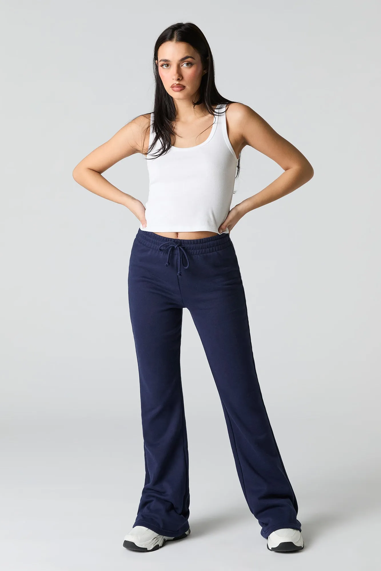 Dramatic Graphic Fleece Flare Sweatpant sold by Urban Planet product image thumbnail 3