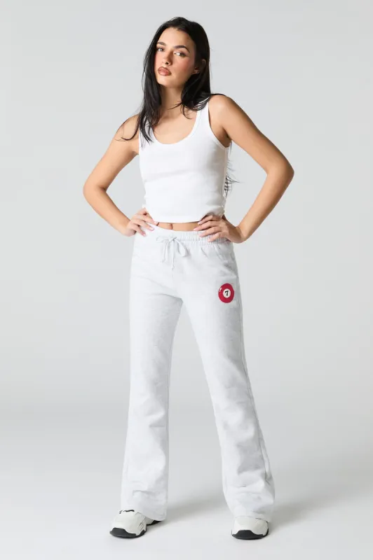 7 Pool Ball Graphic Fleece Flare Sweatpant sold by Urban Planet