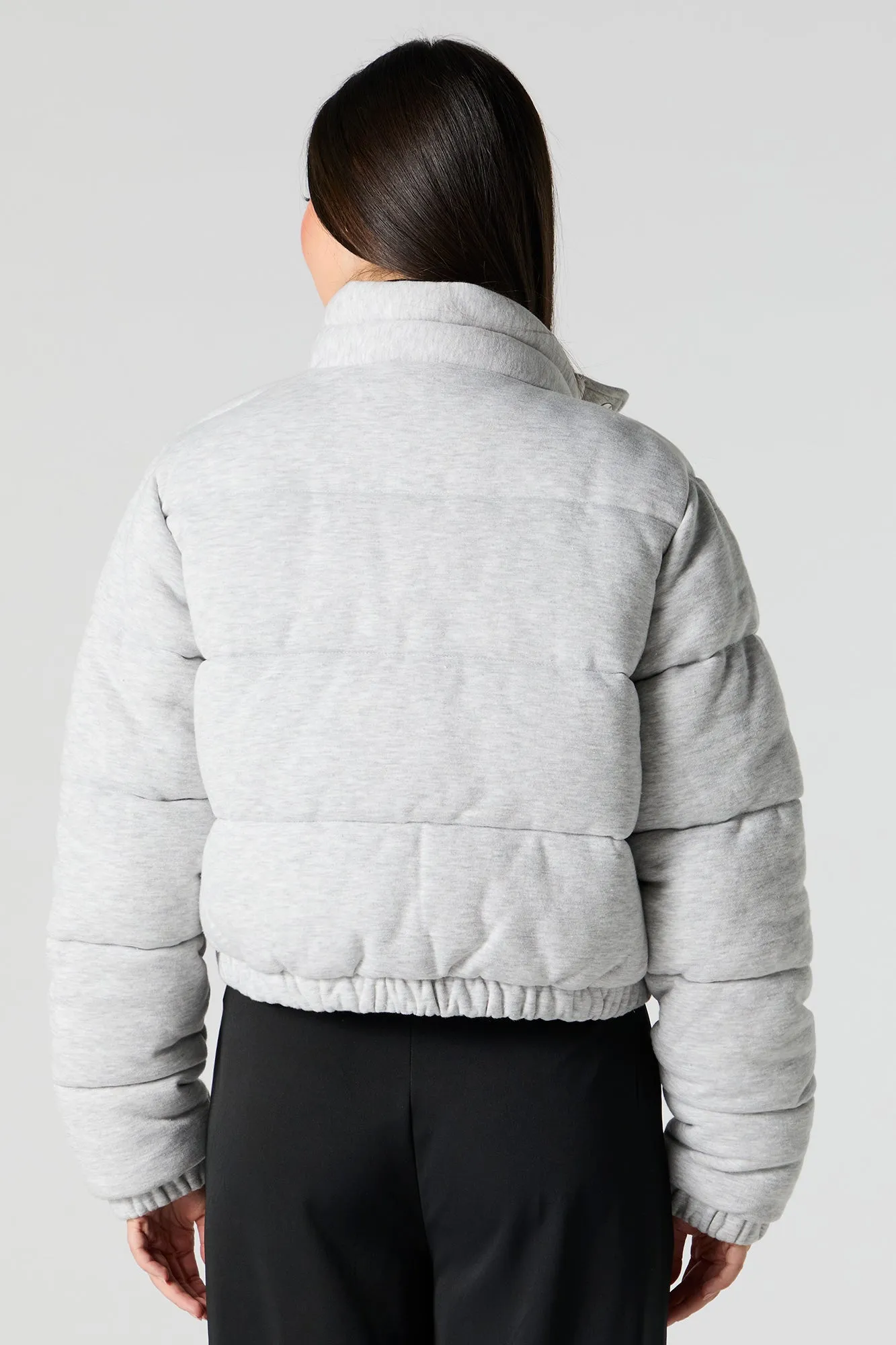 Fleece Puffer Jacket sold by Urban Planet product image thumbnail 5