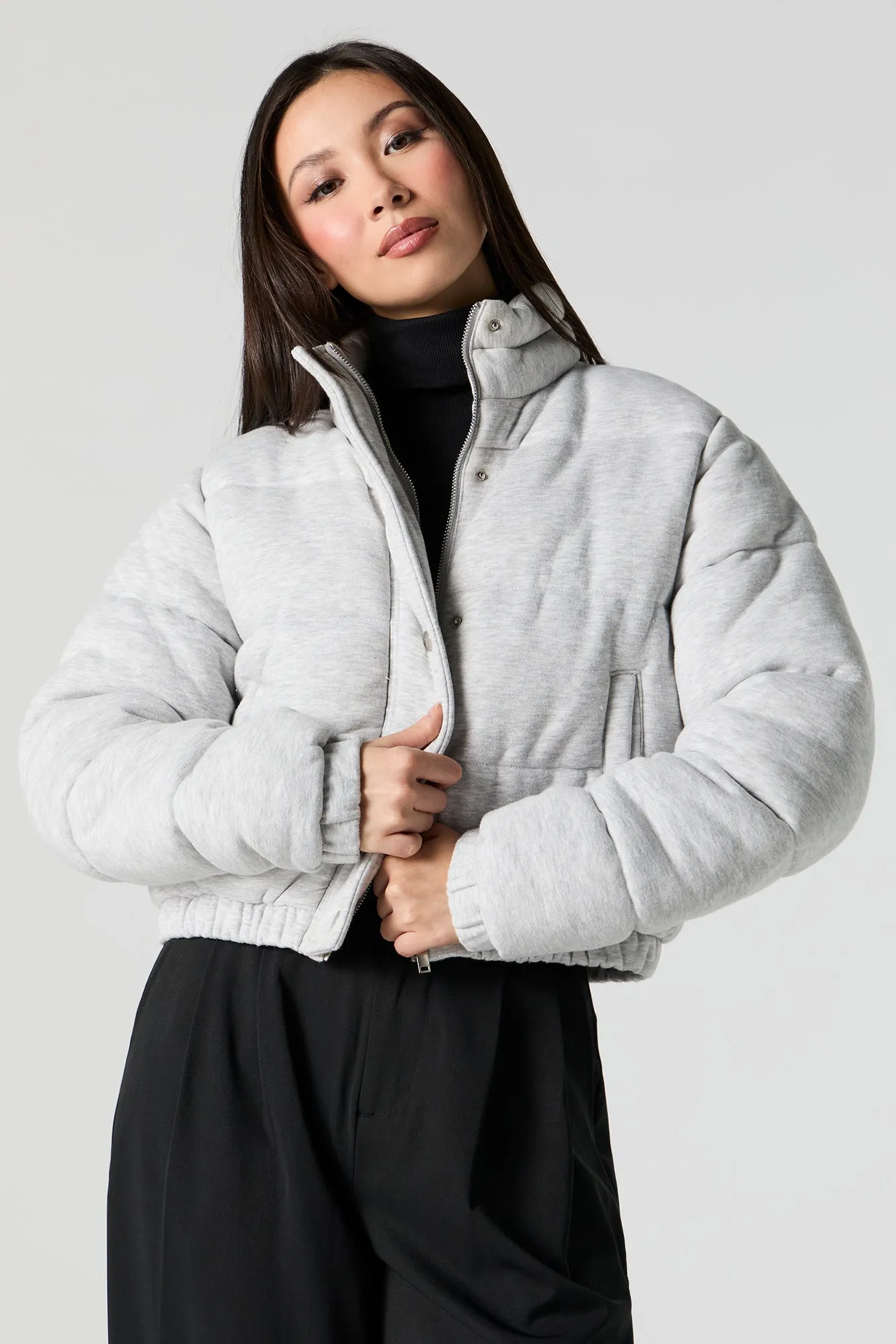 Manteau bouffant en molleton sold by Urban Planet product image thumbnail 4
