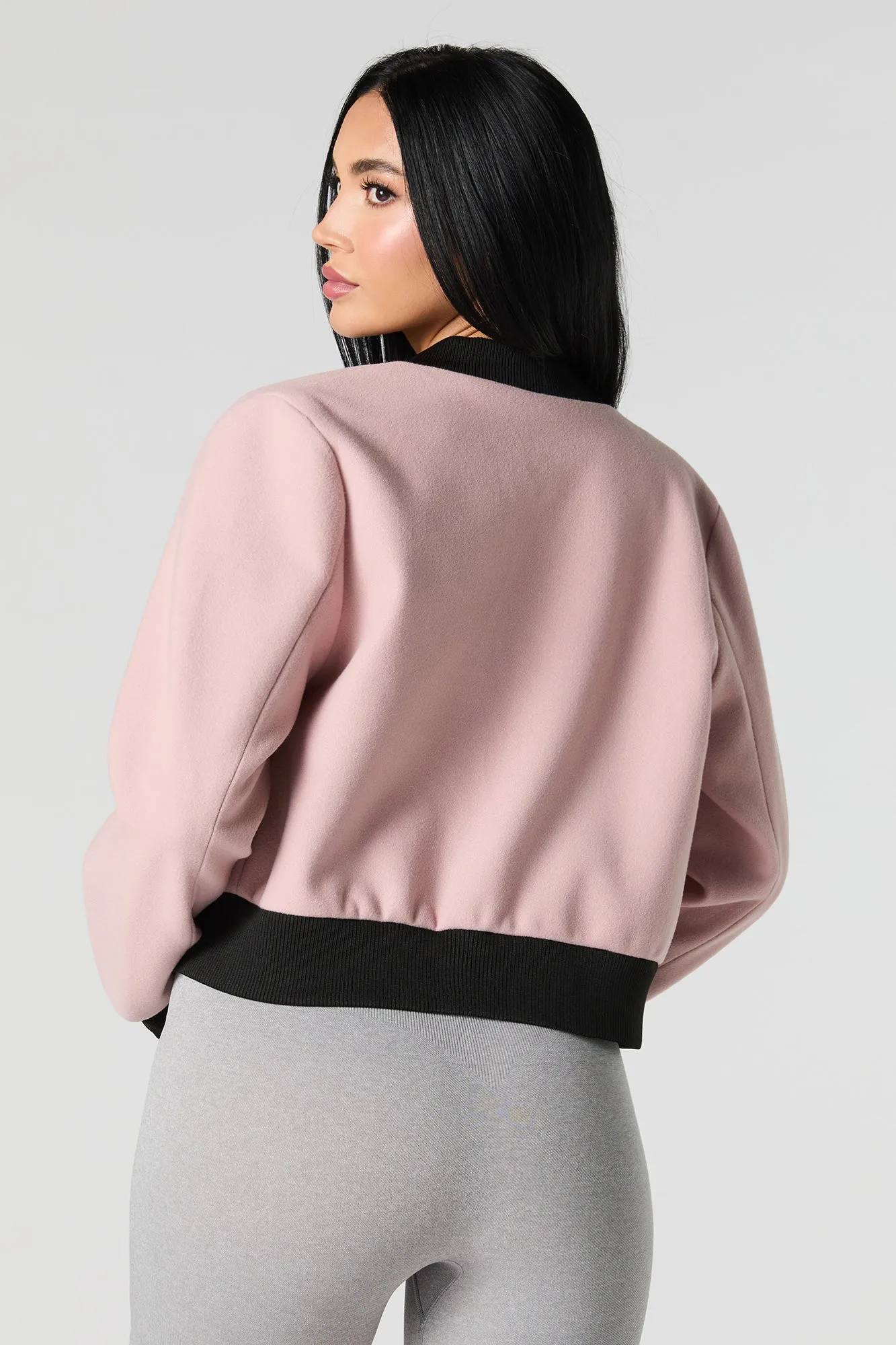 Blouson aviateur en laine sold by Urban Planet product image thumbnail 2