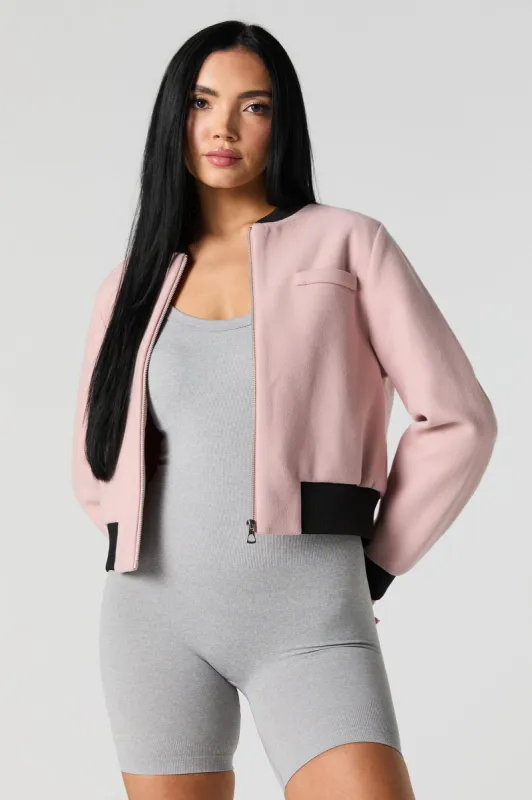 Blouson aviateur en laine sold by Urban Planet