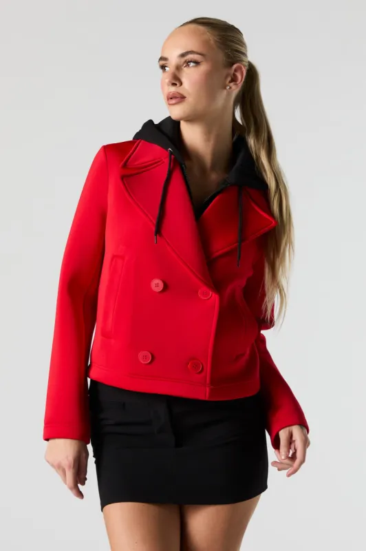 Manteau scuba court à capuchon sold by Urban Planet