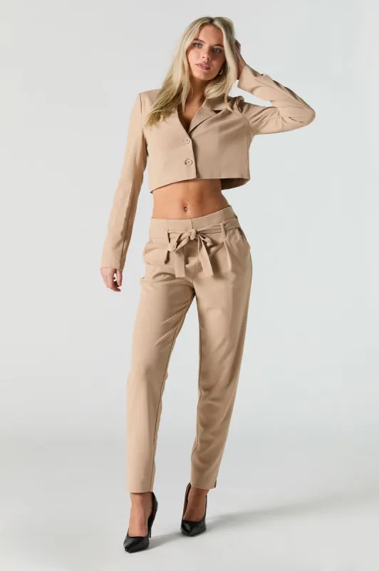 Belted Slim Dress Pant sold by Urban Planet