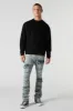 Distressed Denim Stacked Cargo Jean sold by Urban Planet