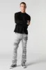 Distressed Denim Stacked Cargo Jean sold by Urban Planet