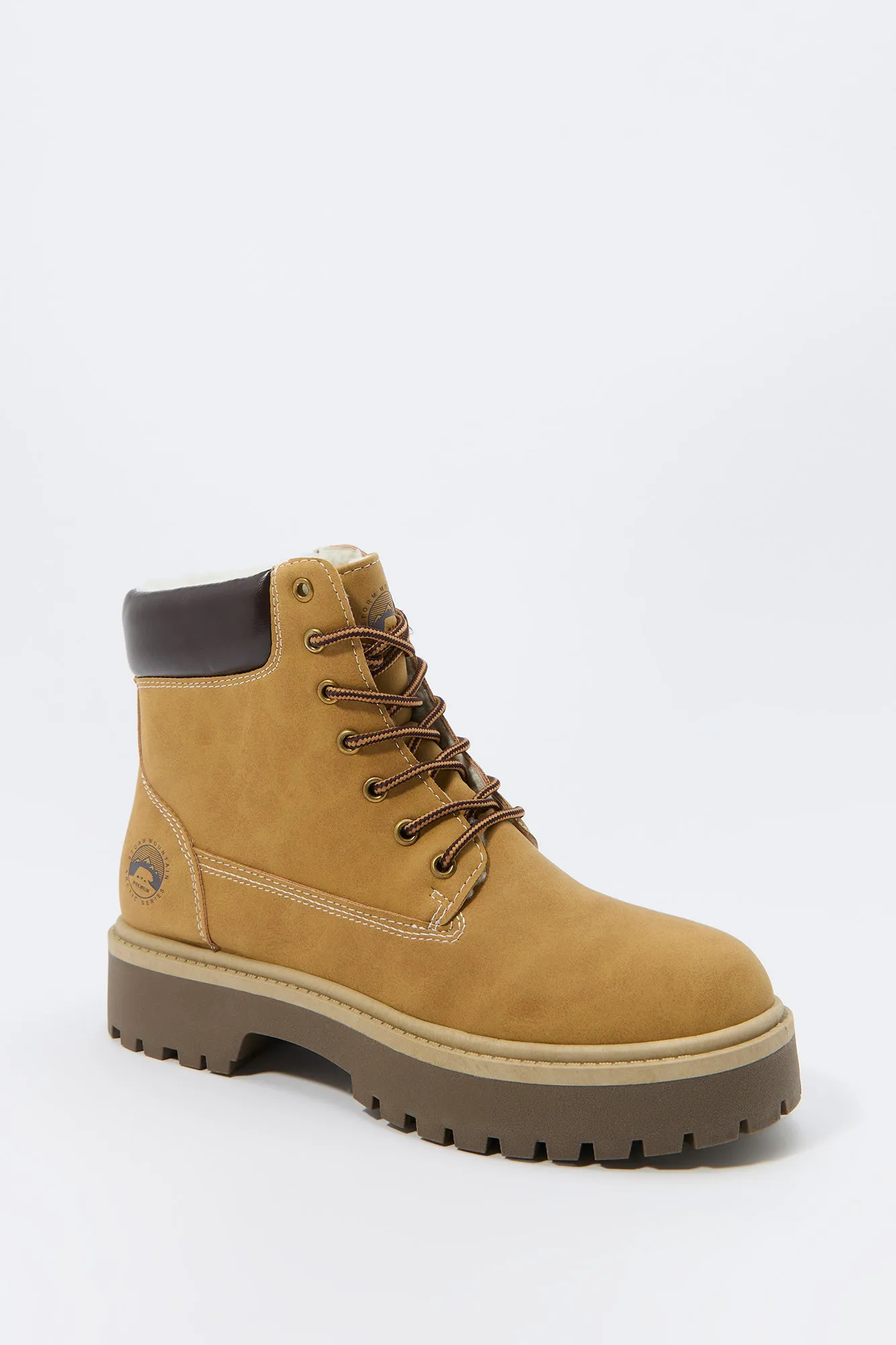 Faux Fur Lined Hiking Boot sold by Urban Planet product image thumbnail 3