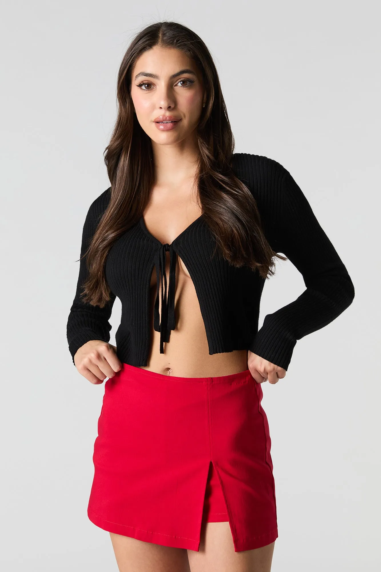 Slit Mini Skort sold by Urban Planet