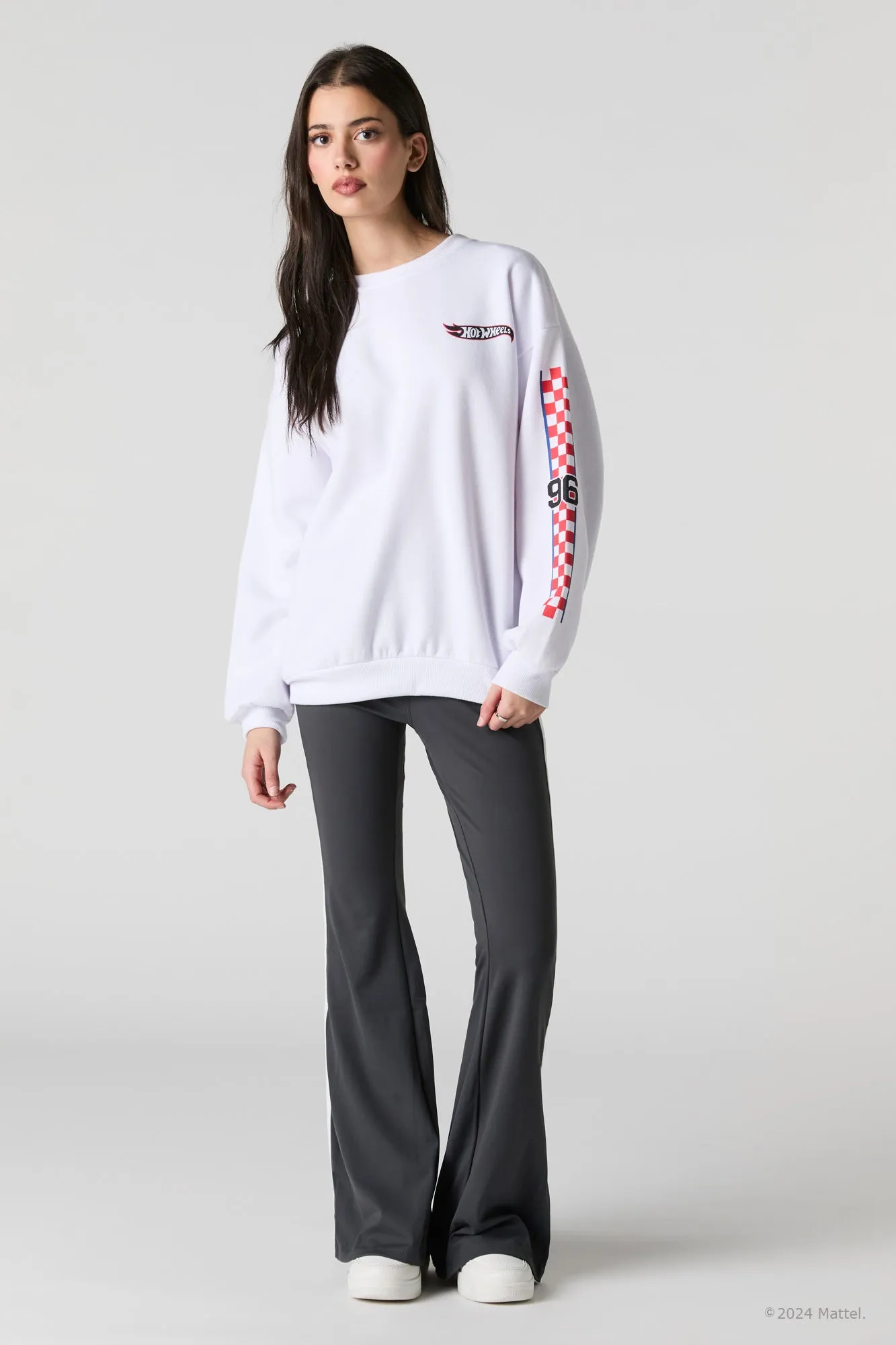 Hot Wheels™ Full Throttle Graphic Fleece Sweatshirt sold by Urban Planet product image thumbnail 3