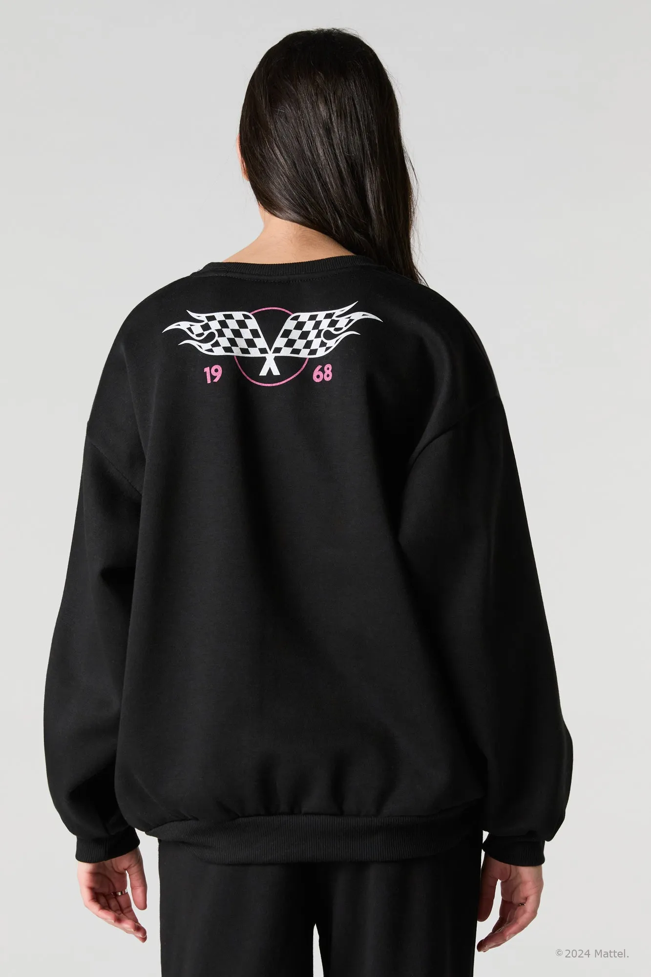 Hot Wheels™ 1st Place Graphic Fleece Sweatshirt sold by Urban Planet product image thumbnail 2