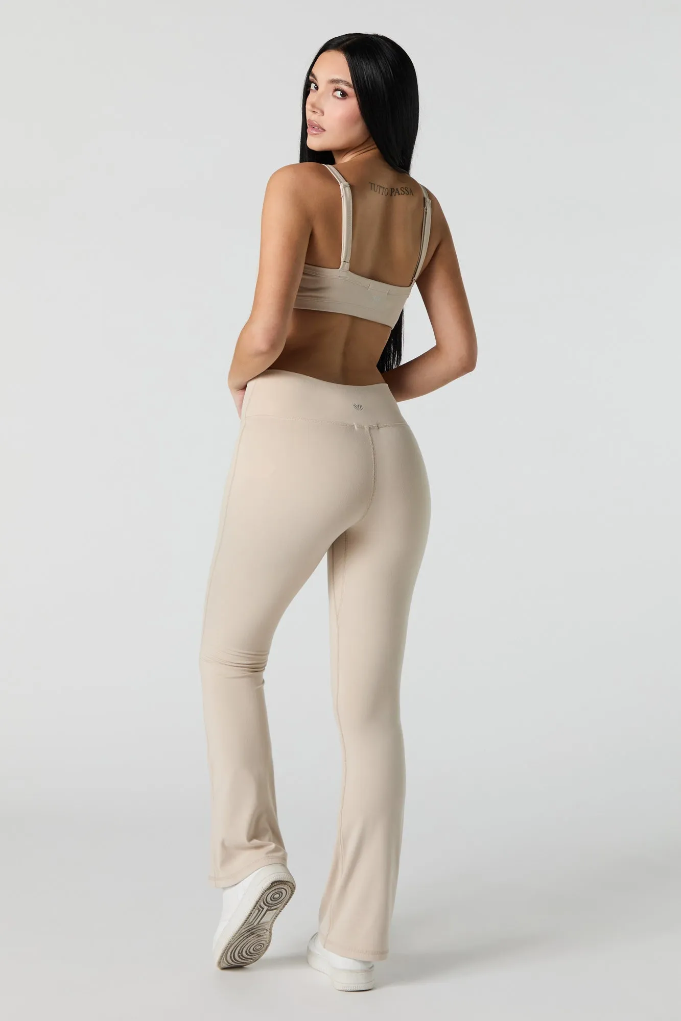 Active Crossover Waist Flare Legging sold by Urban Planet product image thumbnail 3