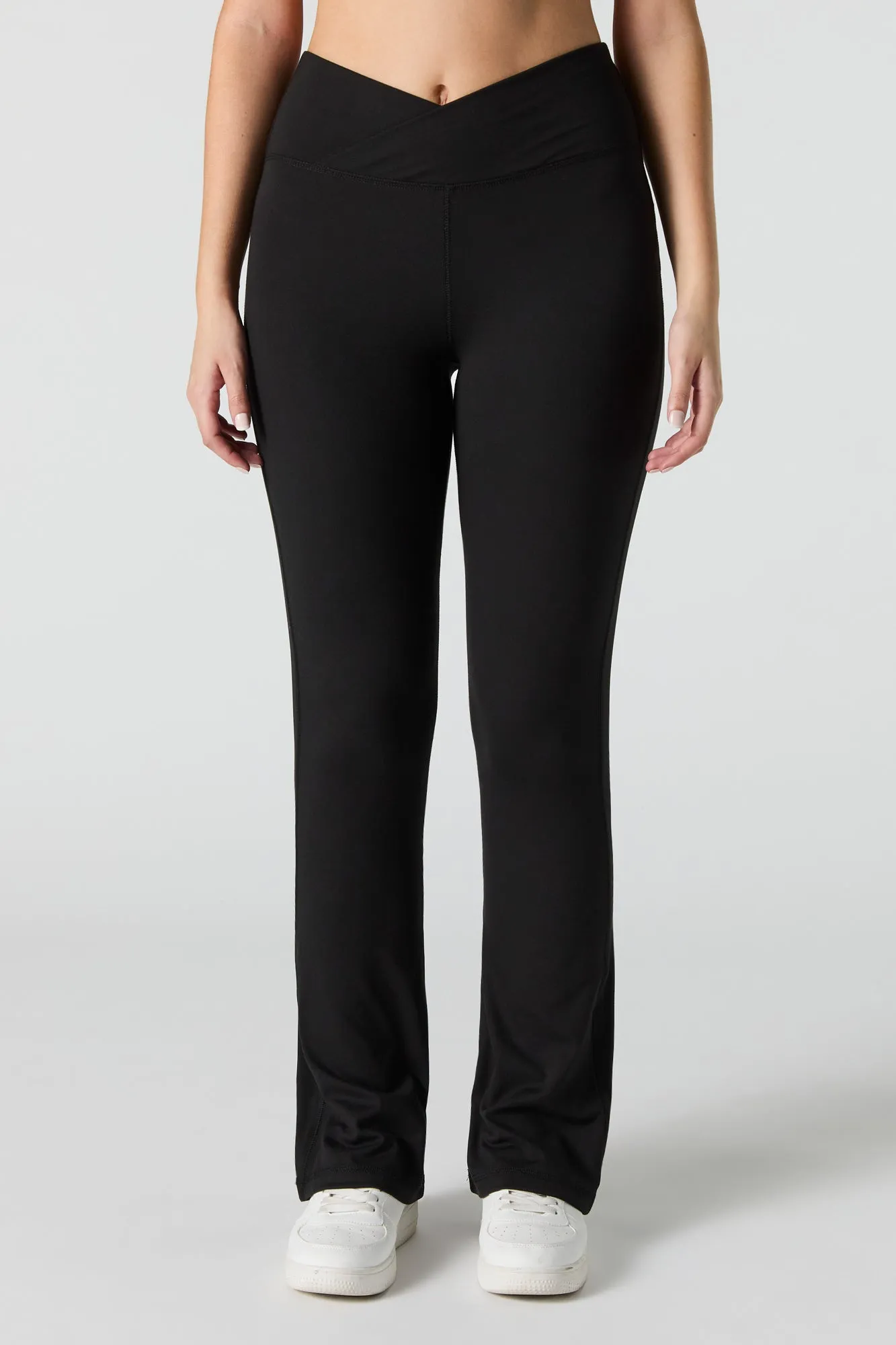 Active Crossover Waist Flare Legging sold by Urban Planet product image thumbnail 5