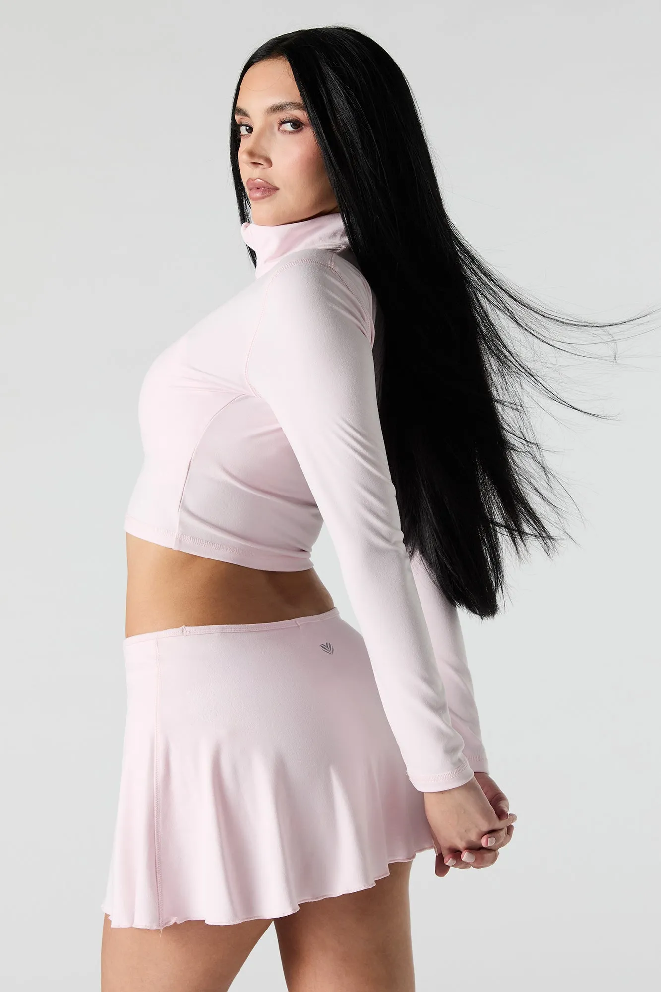 Active Zip-Up Long Sleeve Top sold by Urban Planet