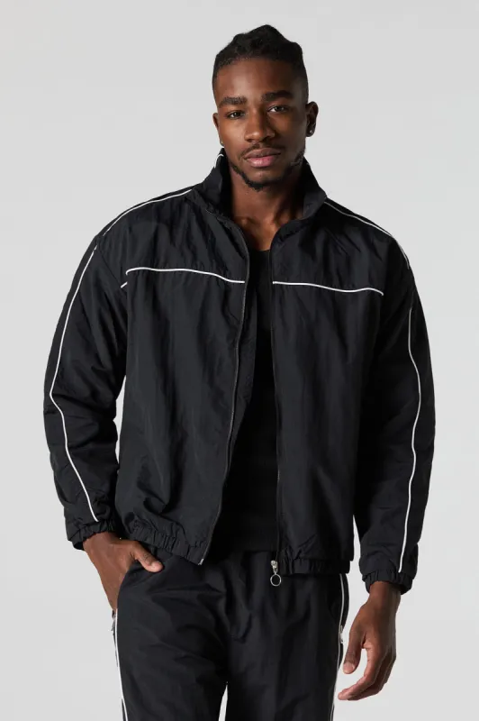Active Nylon Zip-Up Jacket sold by Urban Planet