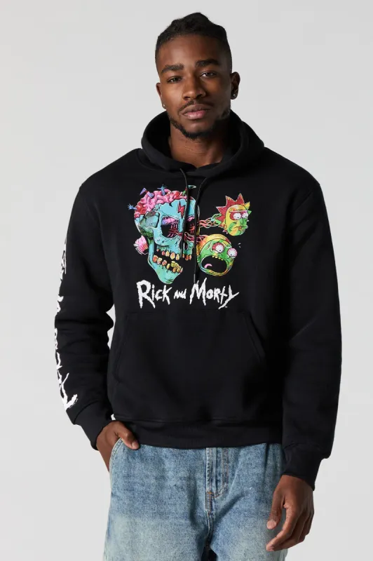 Rick and Morty Graphic Fleece Hoodie sold by Urban Planet
