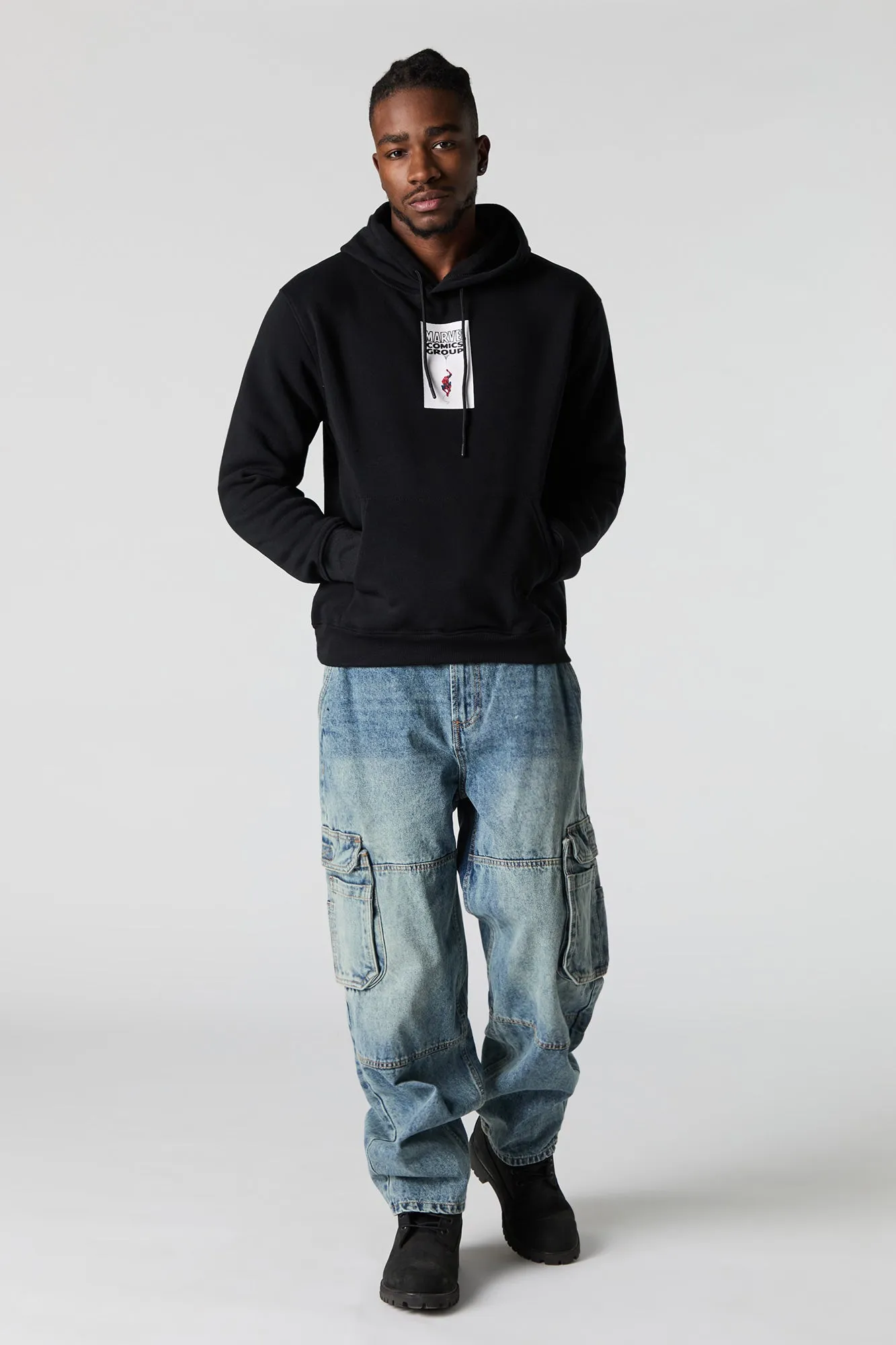 Spider-Man Graphic Fleece Hoodie sold by Urban Planet product image thumbnail 3