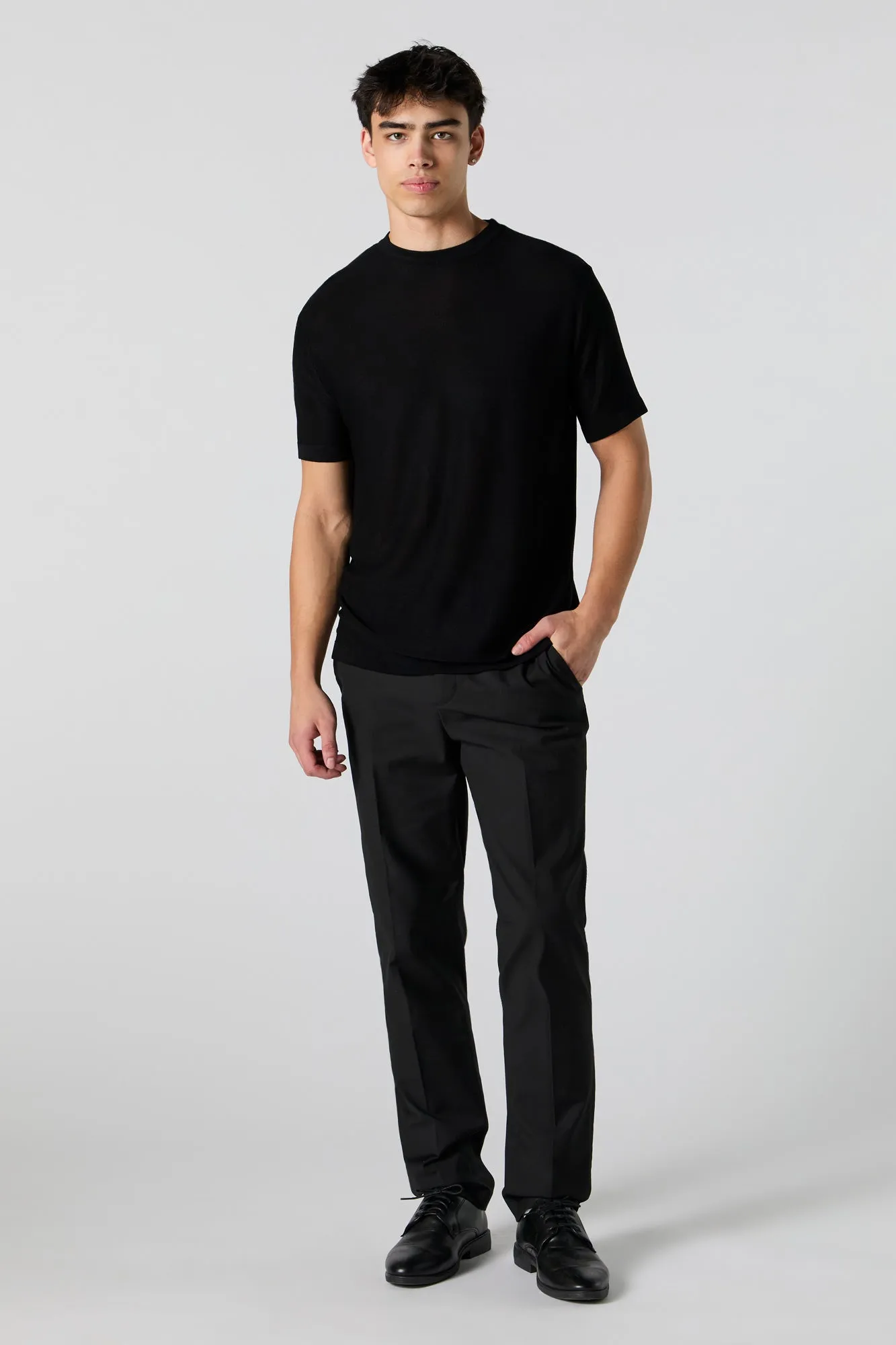 T-shirt en tricot uni sold by Urban Planet product image thumbnail 4