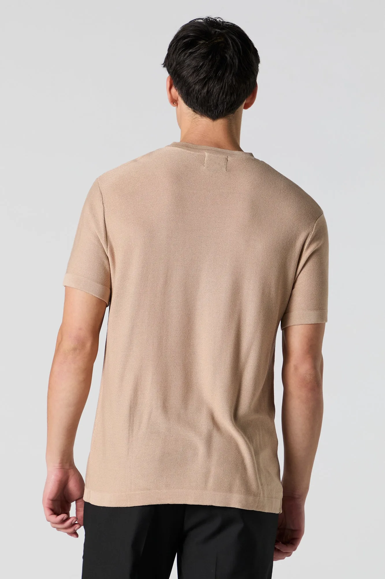 T-shirt en tricot uni sold by Urban Planet product image thumbnail 5