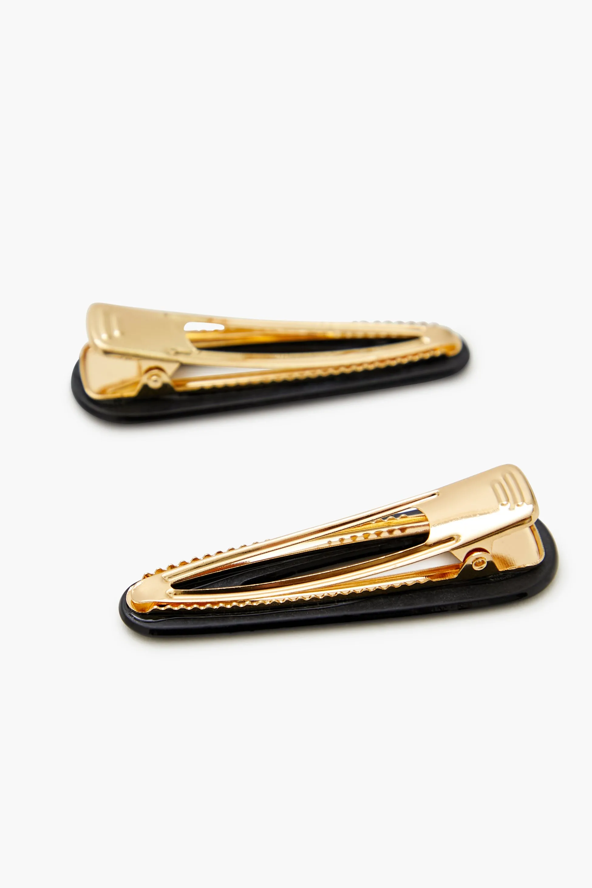 Rhinestone Tortoiseshell Hair Clips (2 Pcs) sold by Urban Planet product image thumbnail 2