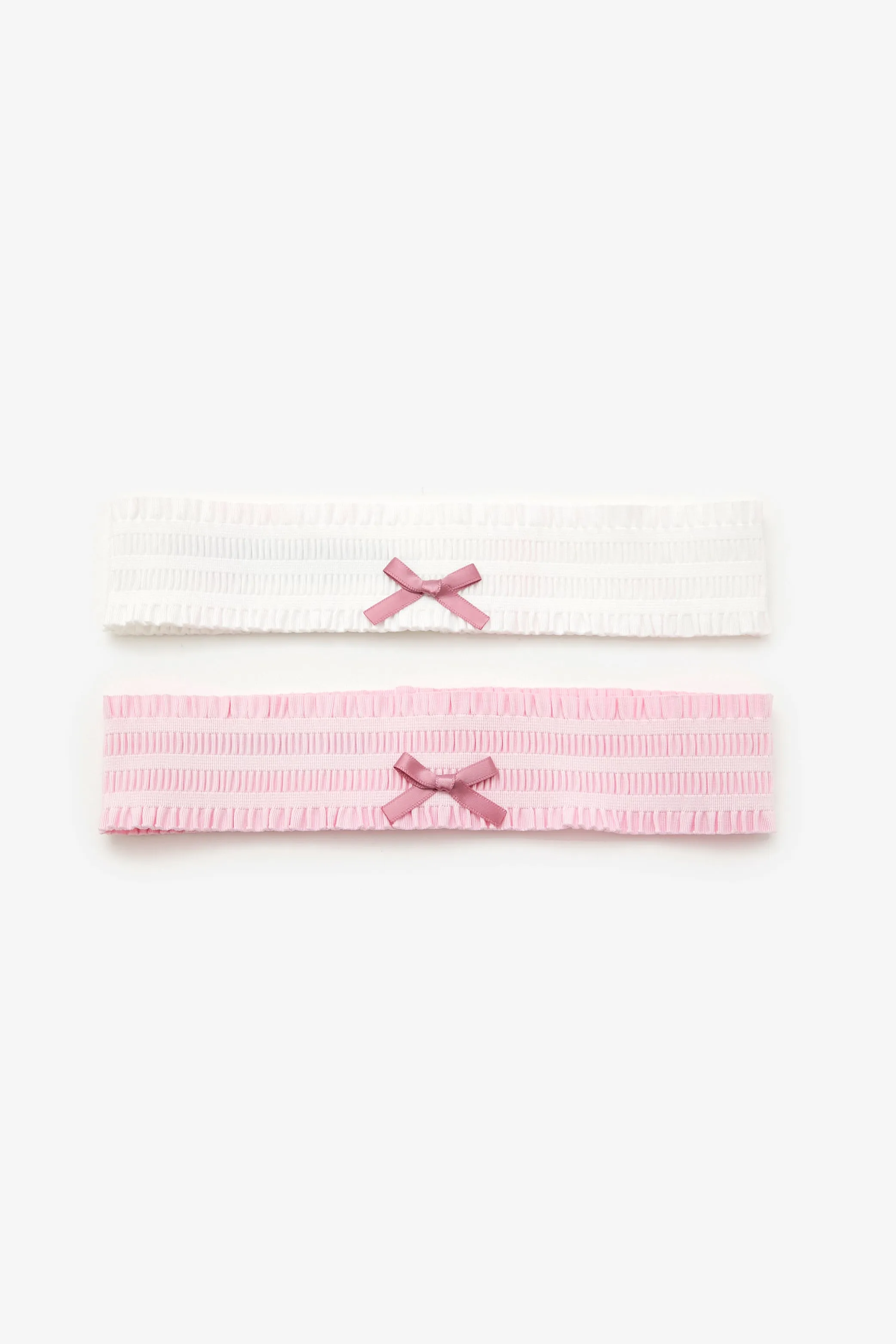 Ruffled Bow Headwrap Set (2 Pcs) sold by Urban Planet product image thumbnail 2