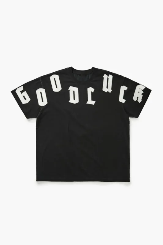 T-shirt avec applique brodée Good Luck sold by Urban Planet