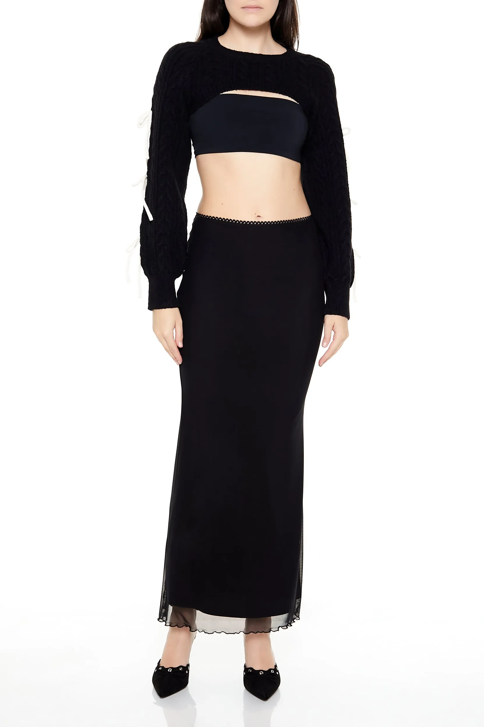 Bow Shrug Sweater sold by Urban Planet product image thumbnail 3