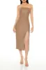 Robe tube longueur midi en similicuir sold by Urban Planet
