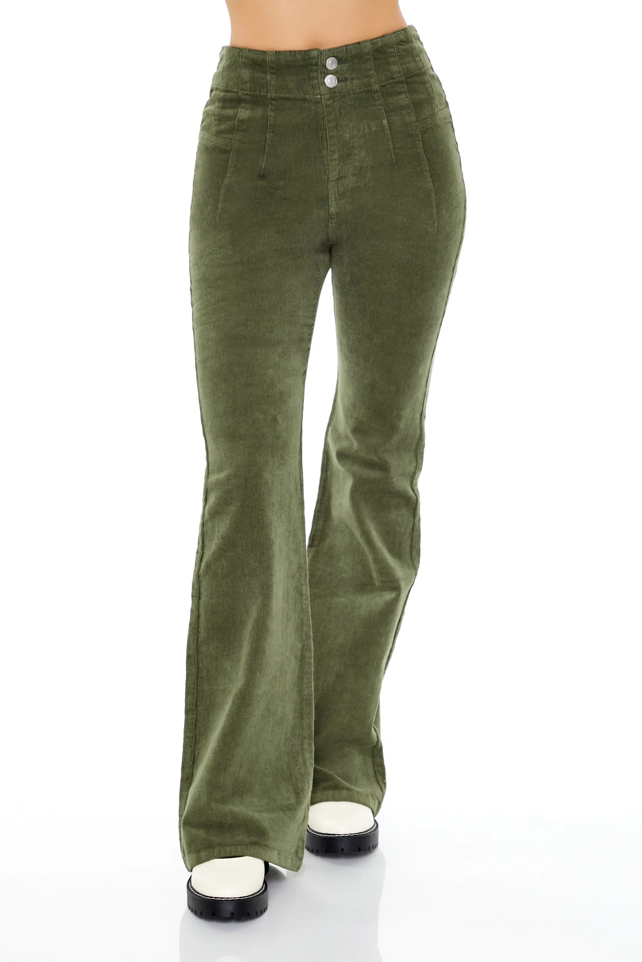 High-Rise Corduroy Flare Pant sold by Urban Planet product image thumbnail 2