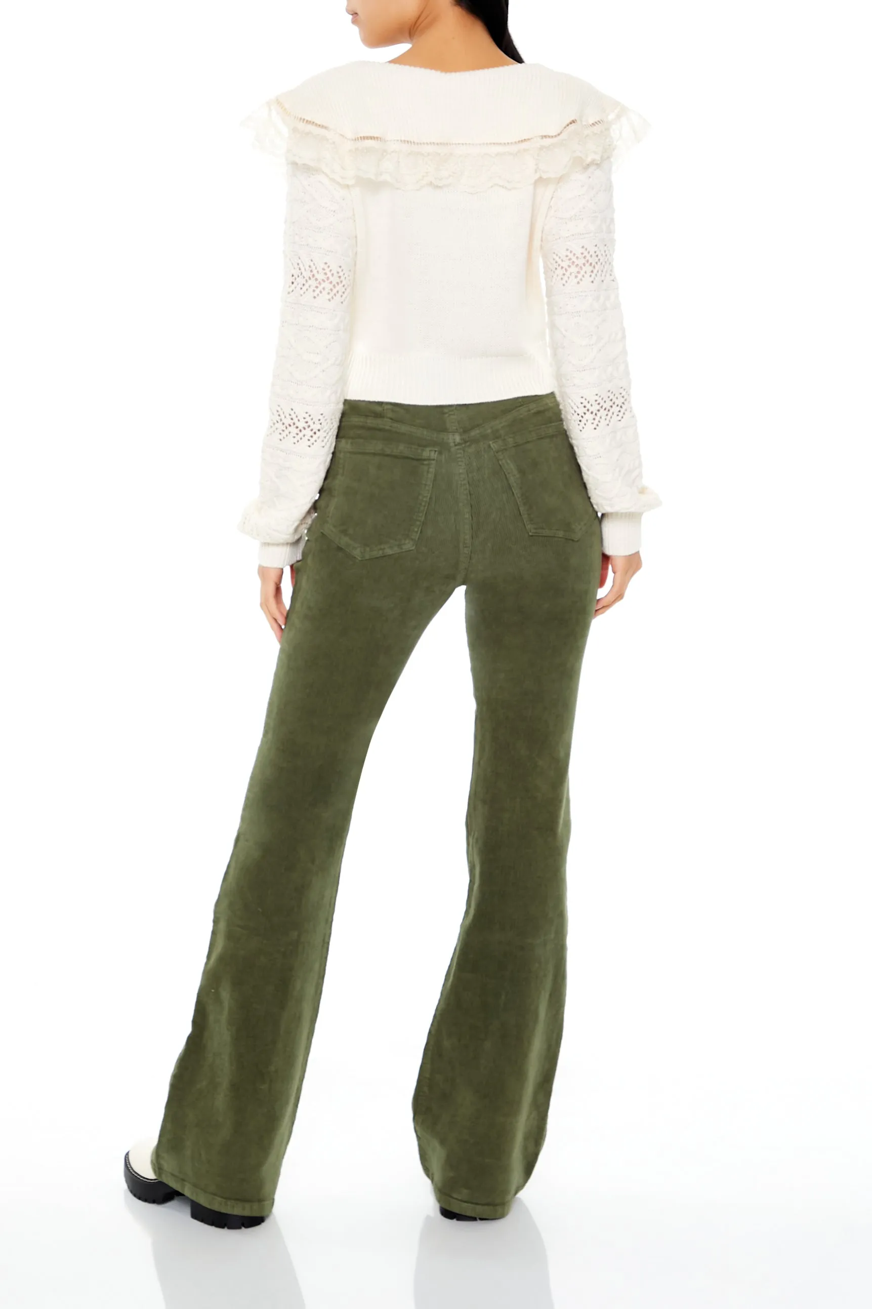 High-Rise Corduroy Flare Pant sold by Urban Planet product image thumbnail 3