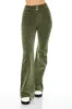 Pantalon à jambe évasée et taille haute en velours côtelé sold by Urban Planet