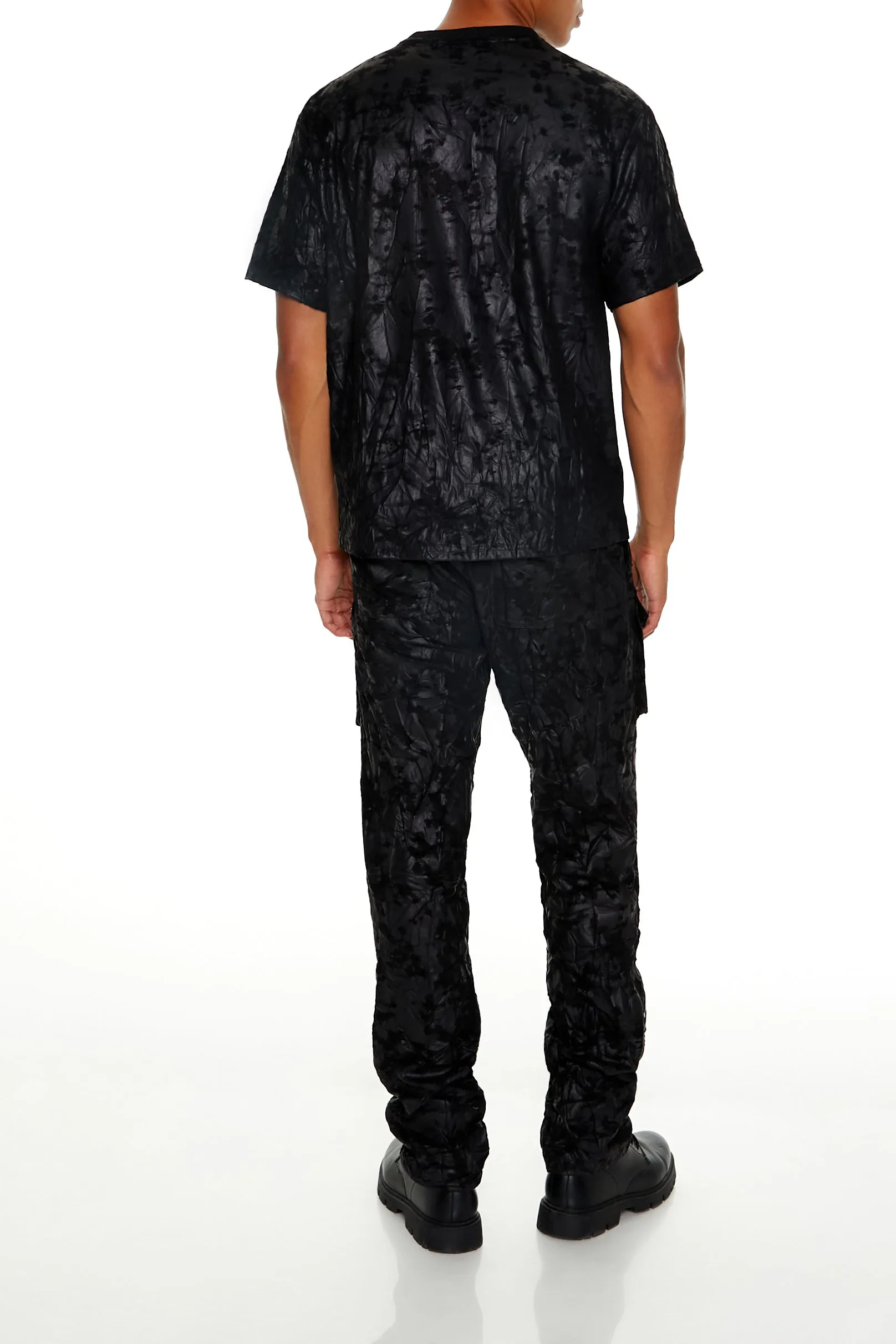 Pantalon mi-taille à jambe mince texturé sold by Urban Planet product image thumbnail 3